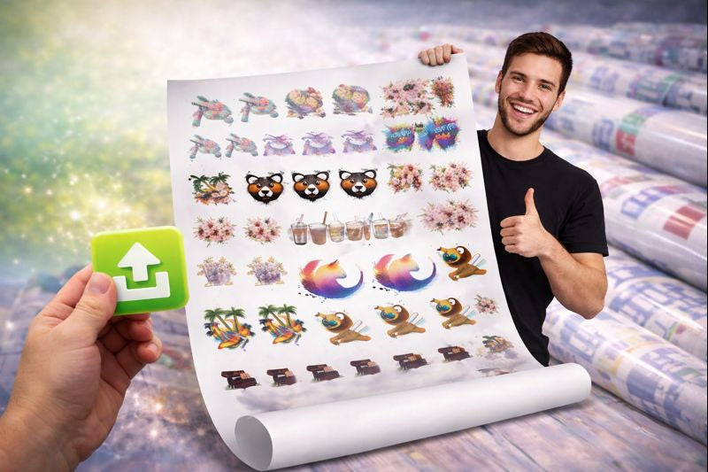 Upload Your UV DTF Gang Sheet