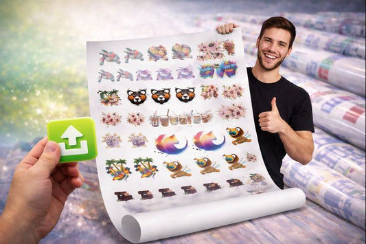 Upload  Custom UV DTF Gang Sheet